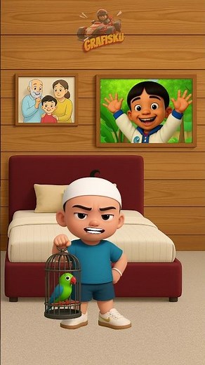 Lagu bangun tidur bocil ff⁉️ #kartun #shorts #animasi