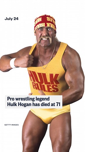 110K views · 1.9K reactions | Pro wrestling legend Hulk Hogan, whose charisma and shirt-ripping showmanship brought the WWE to new heights of popularity, has died at 71, his manager tells @NBCLA. | NBC News | Facebook