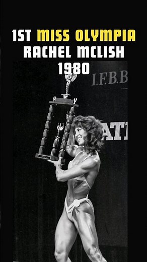 The First Miss Olympia: Rachel McLish #womensbodybuilding #shortsfeed