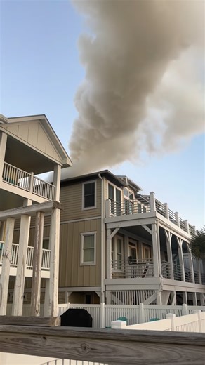 Reyna Crooms on Instagram: "Breaking news update : Crews with the Kure Beach and Carolina Beach Fire Department are back on scene after a house fire rekindled. A portion of South Fort Fisher Blvd, is blocked off. However, crews are currently clearing the scene. This video was taken around 7:15 this morning, video credit goes to the Kure Beach Police Department."