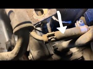 How to fix a Subaru Fuel Smell When Cold - replace this hose!