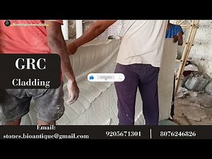 Manufacturing process of GRC Cladding.. #grc #gfrc #cladding #renovation