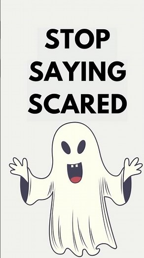 Stop Saying SCARED| 5 Better English Words
