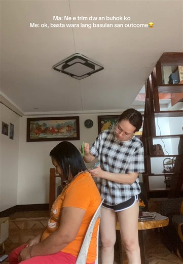 As a hairdresser for Today😂 #tiktok #fyp #haircut