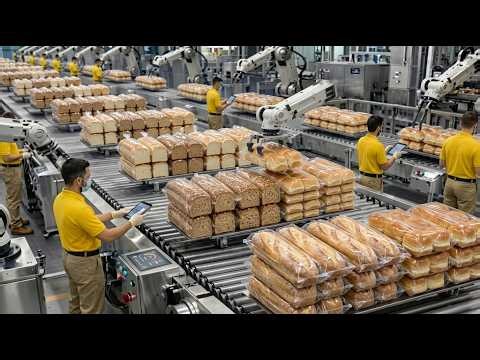 Inside a Bread Factory — The Journey From Wheat to Perfect Sliced Bread