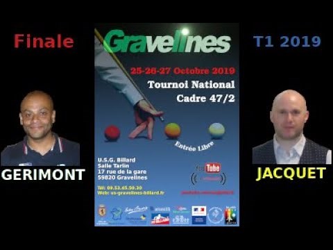 T1 2019 Cadre 47/2 - Billard 2 - Finale