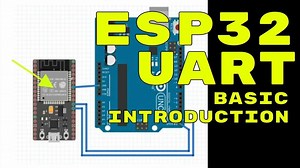 Esp32 UART Tutorial AND Basic DEMO - How to connect Esp32 to Arduino Uno Step by Step