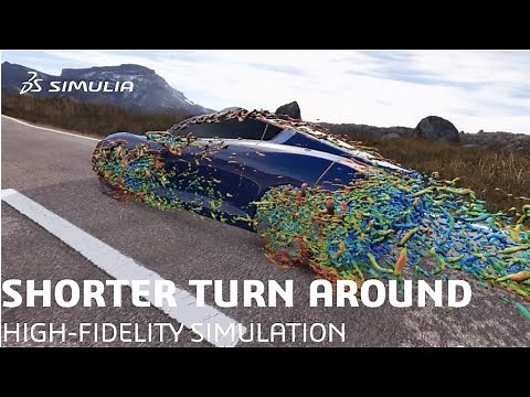 High-Fidelity Vehicle Aerodynamics Simulation | SIMULIA PowerFLOW