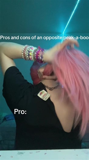 Pros and Cons of Pink Peekaboo Hair Styles