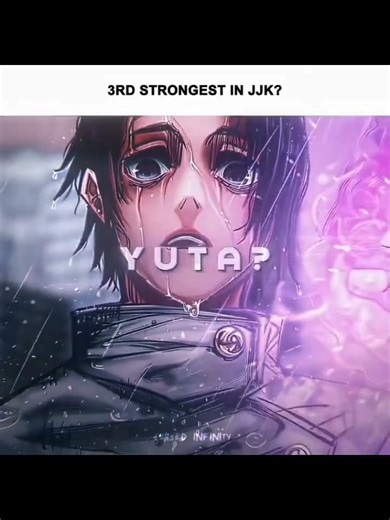 3rd Strongest in JJK? #yuta #yutaokkotsu #yorozu #kashimo #jjk #jujutsukaisen #jjkmanga #anime #animefyp #edit #foryou #fyp