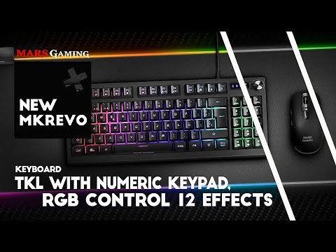 TKL Keyboard with numeric keypad. Join the revolution | Mars Gaming