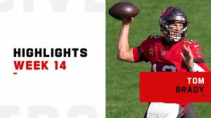 Tom Brady's best throws from 2-TD game | Week 14