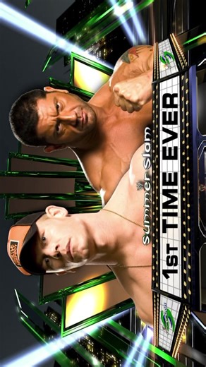 Batista Defeats John Cena at WWE SummerSlam 2008