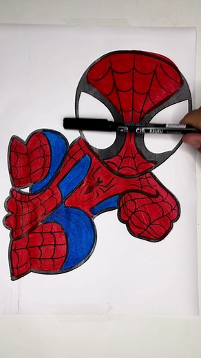Desenhos do Homem Aranha para Colorir e Pintar