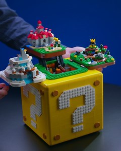 29K views · 739 reactions | Siete pronti per trovare la Principessa Peach? Aprite il Blocco ? Super Mario 64 e...here we go! Scoprite il nuovo set LEGO Blocco ? Super Mario 64 e rivivete l'avventura! | LEGO | Facebook