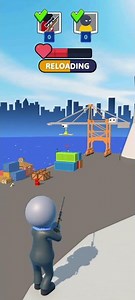 Johnny Trigger Sniper Running Headshot Amazing Sniping mission #games #viral #shorts