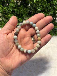 Amazonite Crystal Bracelets | Amazonite Bracelets | Blue Amazonite Crystal Bracelets | Amazonite Crystal | Amazonite Jewelry - Etsy
