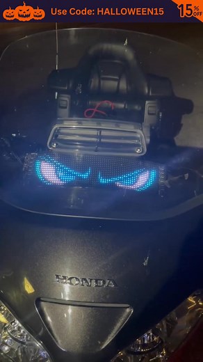 ️ Halloween Special – use code HALLOWEEN15 for an EXTRA 15% OFF your entire order   Fits ALL cars, bikes & trucks.  No tricks: easy install, no tools needed.  Scary good savings – shop now! SHOP NOW: https://motoglowup.com/products/moto-eyes-animated-moto-eyes | Moto Glow Up | Facebook
