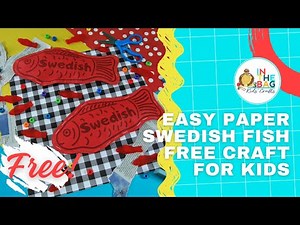 Free Printable Swedish Fish Candy Craft for Kids