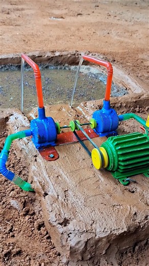 Mini Farming Water pump project #shorts #youtubeshorts
