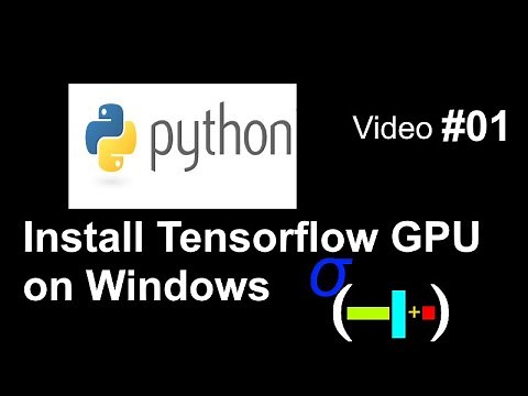 Install TensorFlow 2 on Windows computers with GPU Support