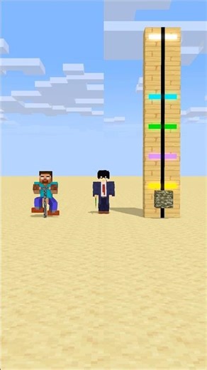 HELP Herobrine To Power Up And Reach The Top #friendship #shorts #trending #anime