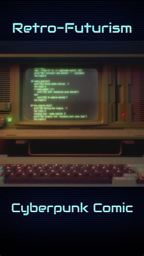 Retro-Futurism Cyberpunk Comics: A Unique Blend