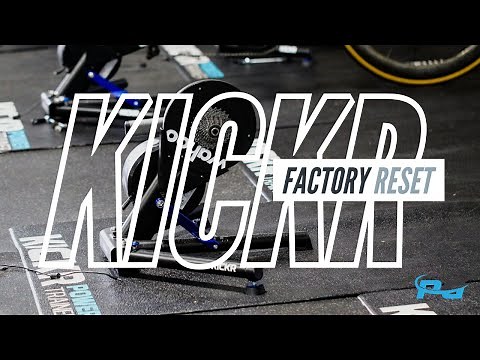 How to reset your Wahoo Kickr to factory default settings (or factory spindown)