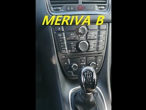 Comment remplacer l'autoradio sur l'Opel Meriva ?