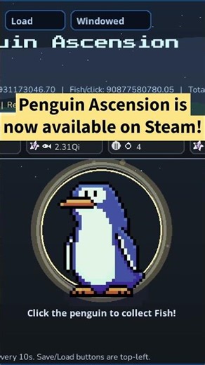 Penguin Ascension is now available on Steam!