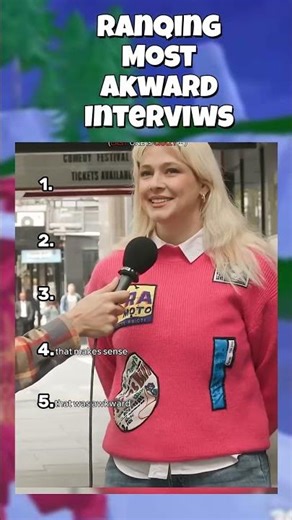 #Ranking Top Most Awkward Interviews! #shorts #fypviralシ