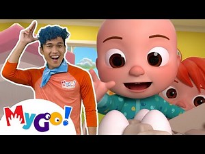 Humpty Dumpty | CoComelon Nursery Rhymes & Kids Songs | MyGo! Sign Language For Kids