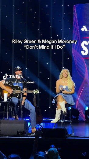 Riley Green & Megan Moroney Perform “Don’t Mind If I Do”