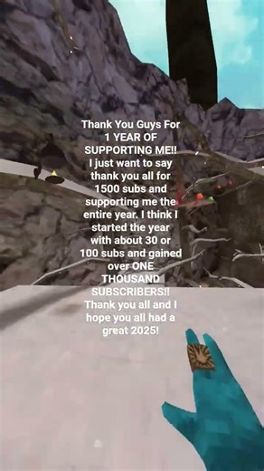 ONE YEAR CELEBRATION!! This all started on January 8, 2024! All becausr of a monkey game... #oneyear