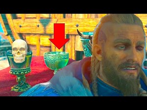 WIN the CUPS game and get a BIG health BUFF in Forgotten Saga in Assassin's Creed Valhalla