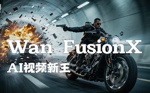 AI视频新王！FusionX最新视频生成模型详细教程，所有你要的相关工作流都在这里，整合包解压即用，附云端使用方法