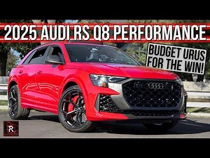 The 2025 Audi RS Q8 Performance Brings Lamborghini Speed For Substantially Less Money