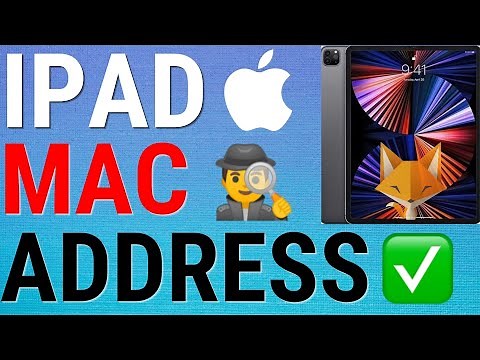 How To Find MAC Address Of iPad
