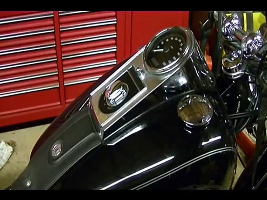 How to Remove & Replace the Speedometer on a 2009 Harley Davidson Softail Custom 70900070A