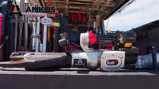 The Simpson Safety Safari is responsible for responding when there are issues on the track and thanks to our partners at AMKUS Rescue Systems, the Official Rescue Tools of the NHRA, they’re prepared and ready to jump into action! | NHRA