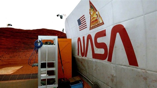 Inside NASA’s 3D-printed Martian training habitat
