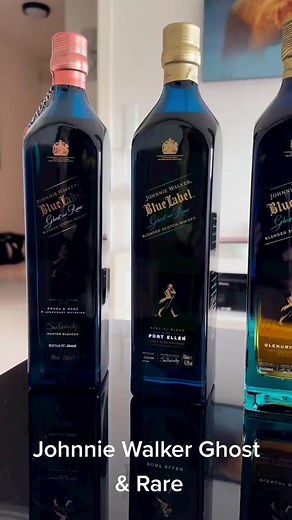 Johnnie Walker Blue Label Ghost and Rare Scotch Whisky