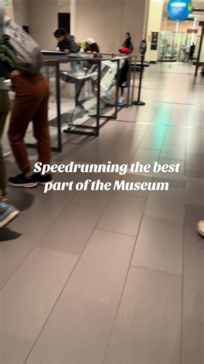 When the museum closes down one half of the floor so you have to backtrack to see the cool section… Volcanoes