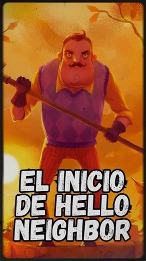 THE BEGINNING OF HELLO NEIGHBOR #horror #shortsparty #shorts