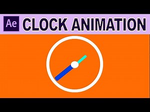 Clock Animation - Adobe After Effects Tutorial
