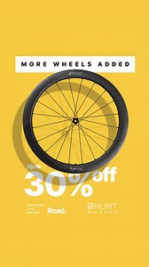 Get up to 30% OFF performance-proven range. | HUNT Bike Wheels