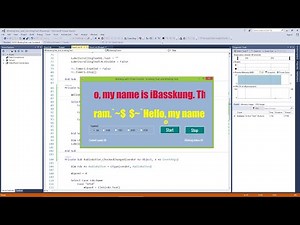 สอน Visual Basic .NET พื้นฐาน 28. วิธีการทำตัวอักษรวิ่งและตัวอักษรกระพริบ (Part 2/3)