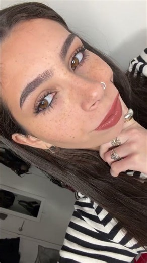 The most realistic looking freckles ever #makeup