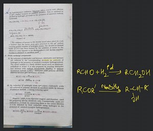 (ii) By hydroboration-oxidation: Diborane \left(\mathrm{BH}{3}\... | Filo