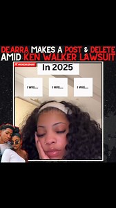 De’arra Taylor makes a crytic post & delete amid Ken Walker lawsuit 😯 Thoughts 🤔⬇️ #dearrataylor #kenwalker #explorepage✨ | soseriuzradio